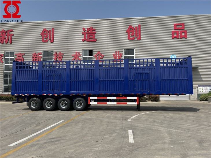 تریلر 4 محوری Stake Semi Trailer