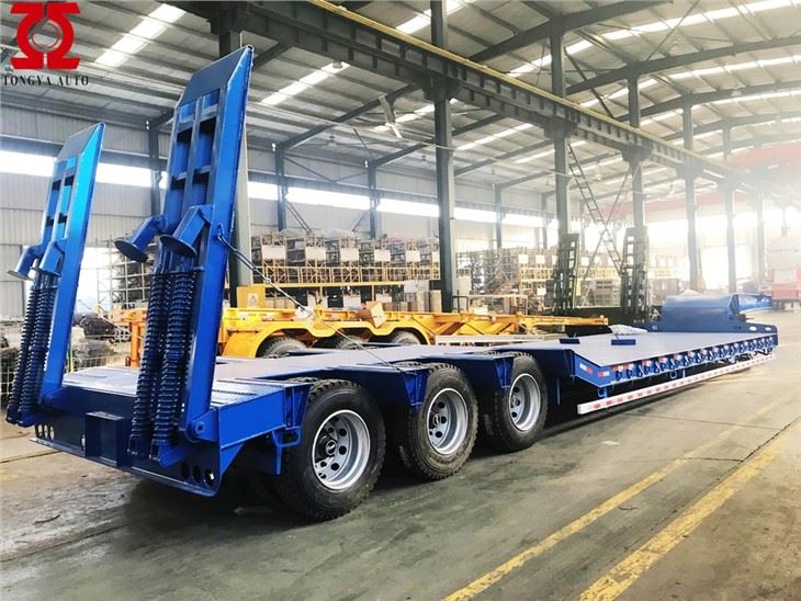 50T نیمه تریلر کم تخت