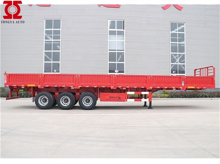 50tons سمت دیوار نیمه تریلر