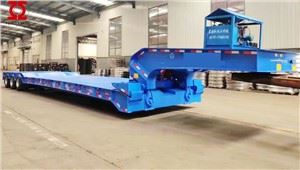 Gooseneck کم تخت تریلر