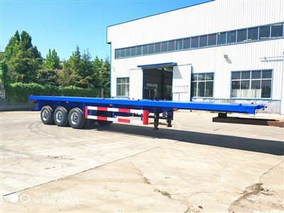 تریلر کامیون کانتینری تخت 40 فوت