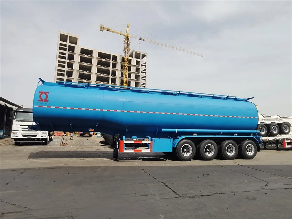 فروش نیمه تریلر نفت کش 55 متر مکعبی با قیمت پایین