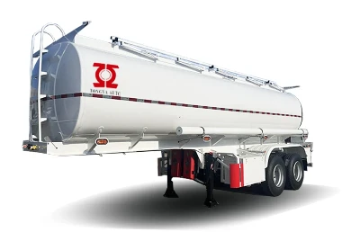 2Axles سوخت تانکر نیمه تریلر