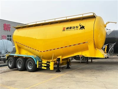 3 Axle Powder Tanker Semi Trailer برای فروش